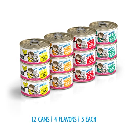 Weruva Best Feline Friend Variety Pack, Wet Cat Food, 3oz Can (Pack of 12)