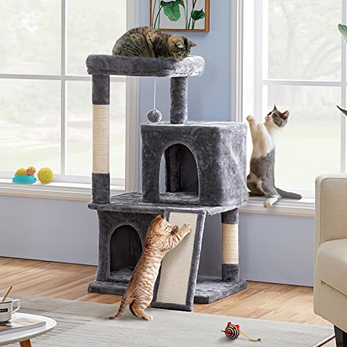 Yaheetech Cat Tree Tower with Scratching Posts