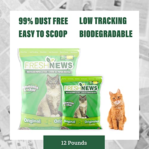 Original Pellet Litter, 12 Pound Recycled Paper