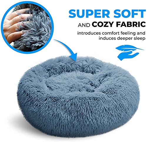 Whiskers & Friends Round Cat Nest Bed