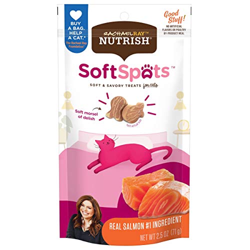 Rachael Ray Soft Spots Salmon Cat Treats (12 Pack)
