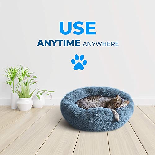 Whiskers & Friends Round Cat Nest Bed