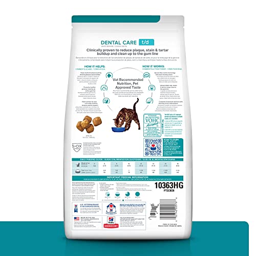 Hill's Prescription Diet t/d Dental Chicken Flavor 4lb