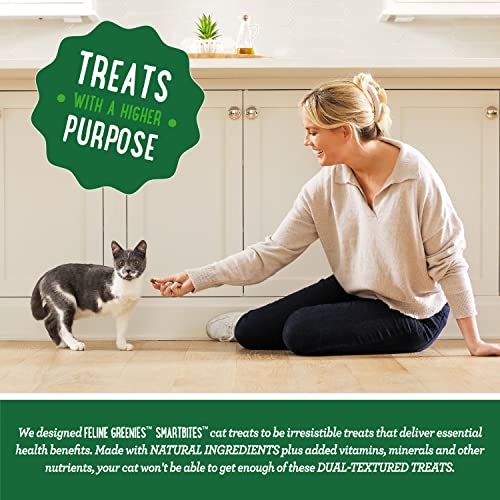 Indoor Cats' FELINE GREENIES SMARTBITES - Chicken Flavor