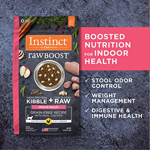 Indoor Health Dry Cat Food with Real Chicken - 5 lb