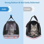 BurgeonNest Cat Carrier for Large Cats 20 lbs,Medium Cats Under 25 lbs,2 Cats and Small Dogs