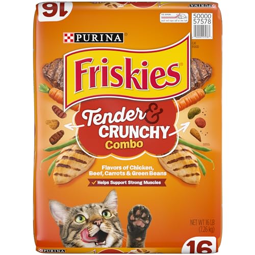 Purina Friskies Tender & Crunchy Cat Food - 16 lb