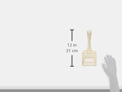 Jumbo Bleached Linen Cat Litter Scoop