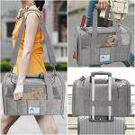 Airline Approved Cat Carrier, Soft and Grey