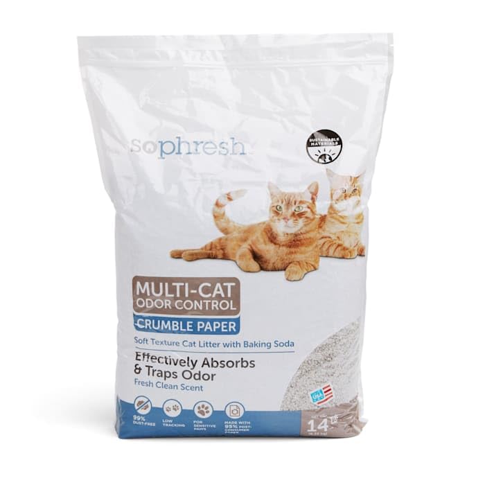 Phresh Multi-Cat Crumble Paper Litter - 14 lbs