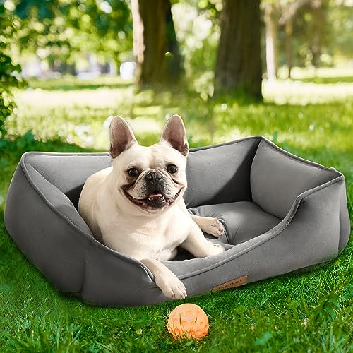 Cozy Waterproof Cats Bed With Soft Sides (28"x21")