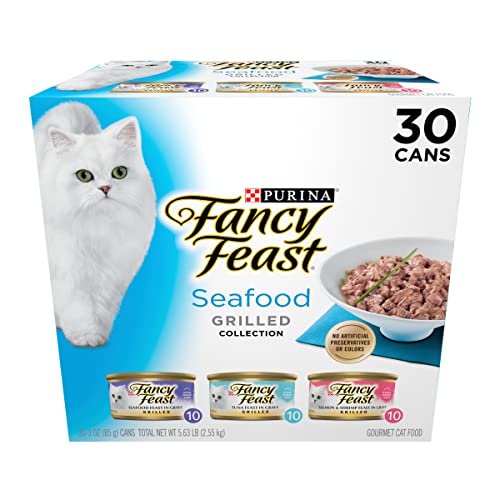 Fancy Feast Grilled Seafood Collection - 30 Cans