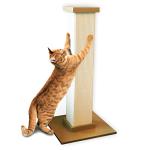 Large Beige Cat Scratching Post - Ultimate Tower