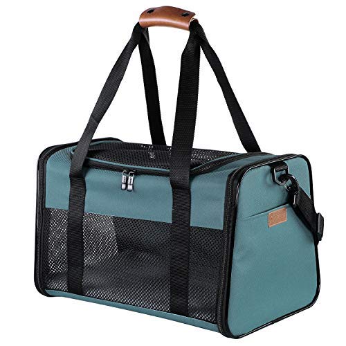 Akinerri Airline Approved Pet Carriers,Soft Sided Collapsible Pet Travel Carrier