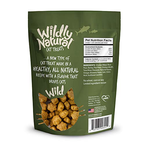 Wild Salmon Cat Treats, 2.5oz, All-Natural