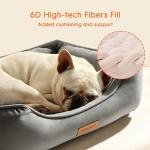 Cozy Waterproof Cats Bed With Soft Sides (28"x21")