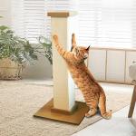 Large Beige Cat Scratching Post - Ultimate Tower