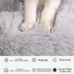 Gavenia Cozy Indoor Cat Bed, 20"x20", Grey