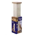 Large Beige Cat Scratching Post - Ultimate Tower