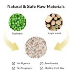 FUKUMARU Tofu Cat Litter: 12lbs Natural Odor Control