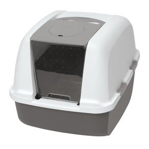 Catit Jumbo Cat Litter Pan - Warm Gray