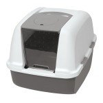 Catit Jumbo Cat Litter Pan - Warm Gray