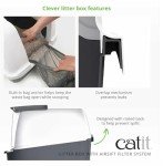 Catit Jumbo Cat Litter Pan - Warm Gray