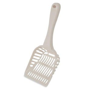 Jumbo Bleached Linen Cat Litter Scoop