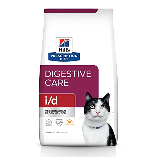 Hill's Prescription Diet i/d Digestive Care Chicken Flavor Dry Cat Food - 8.5lbs