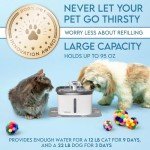 Veken Pet Fountain: Automatic Water Dispenser for Cats