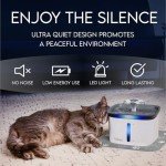 Veken Pet Fountain: Automatic Water Dispenser for Cats