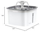 Veken Pet Fountain: Automatic Water Dispenser for Cats