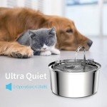 Tomxcute Stainless Steel Cat Water Fountain - 3.2L