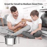 Tomxcute Stainless Steel Cat Water Fountain - 3.2L