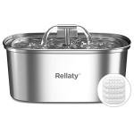 Stainless Steel Cat Water Fountain with Filters: 3.2L