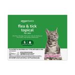Flea and Tick Topical Treatment for Cats (6 count)