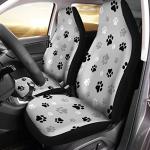 Britimes Dog Paw Car Seat Covers - Set of 2