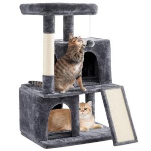 Yaheetech Cat Tree Tower with Scratching Posts
