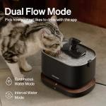 Smart Cat Water Fountain with App Control, 2.5L