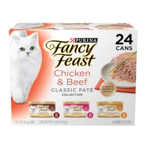 Fancy Feast Pate Wet Cat Food Variety Pack