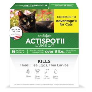 TevraPet Actispot II: Powerful Flea Control for Large Cats