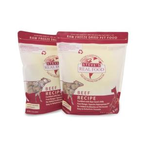 Freeze-Dried Raw Food Diet for Cats, 2-Pack, Beef