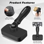 Premium Cat Grooming Kit | Brush, Clipper, Massage Brush