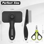 Premium Cat Grooming Kit | Brush, Clipper, Massage Brush