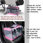 GAPZER Pet Carrier for Large and Medium Cats, Soft-Sided Pet Carrier for Big Medium Cats and Puppy Dog Carriers Cat Carriers, Pet Privacy Protection Travel Carrier