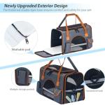 Pesen 18x11x11 Inches Cat Carrier– Fits Pets Up to 16 lbs, Anti-Collapse Design, Multiple Storage Pockets, Cat Carrier Soft Ideal for Medium Cats, Puppy, Rabbits and Other Small Animals