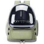 Cawypety Cat Backpack Carrier, Breathable Cat Carrier Large Space Bubble Pet Backpack for Kitty Small Dog up to 15lbs, Transparent & Foldable Pet Carrier for Travel Hiking