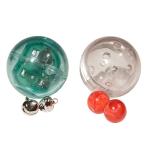 Coastal Pet Turbo Assorted Ball Pack - Cat Treat Ball - Customizable Cat Toy - Pairs with Turbo Scratcher, Mega Turbo and Star Chaser - Assorted (2 Pack)