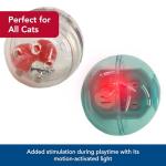 Coastal Pet Turbo Assorted Ball Pack - Cat Treat Ball - Customizable Cat Toy - Pairs with Turbo Scratcher, Mega Turbo and Star Chaser - Assorted (2 Pack)