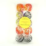 Kitty Catnip Toys 1.6'' Cat Toy, Lattice Ball with Bell, Plastic Jingle Balls, Cat Chaser Toy, Assorted Colors (10 Pack)